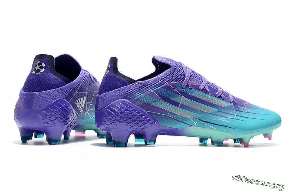 Adidas X Speedflow.1 Messi FG Football Boots - Jade/Purple/Pink 6