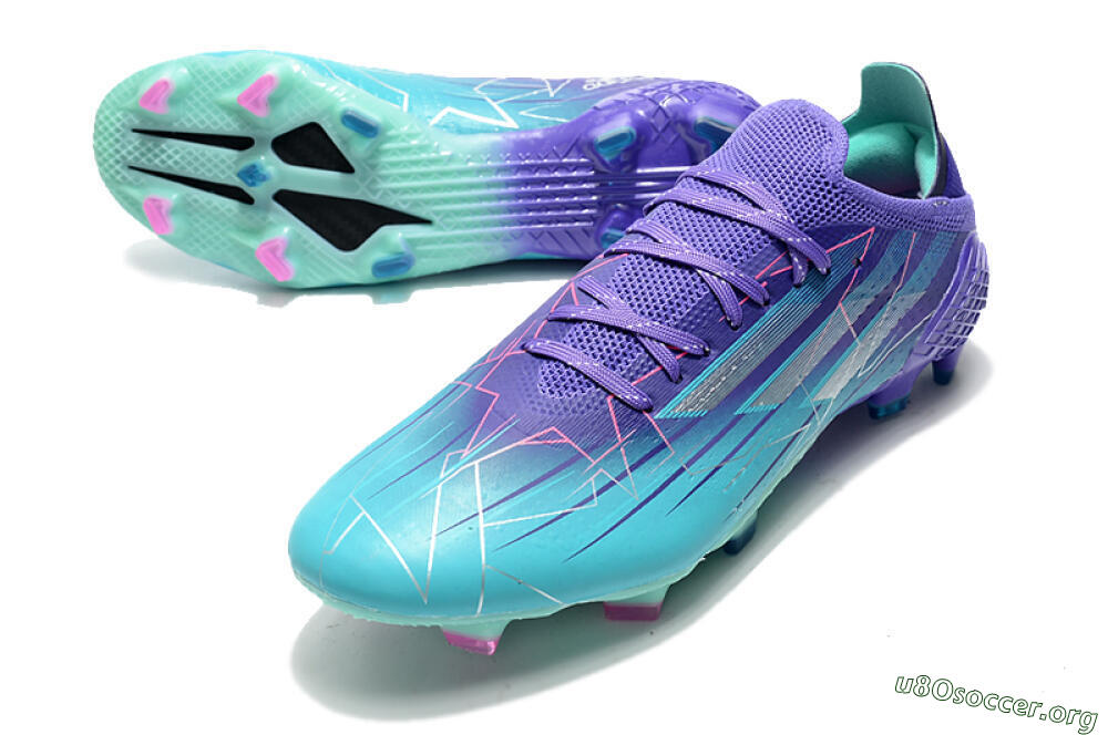 Adidas X Speedflow.1 Messi FG Football Boots - Jade/Purple/Pink 0