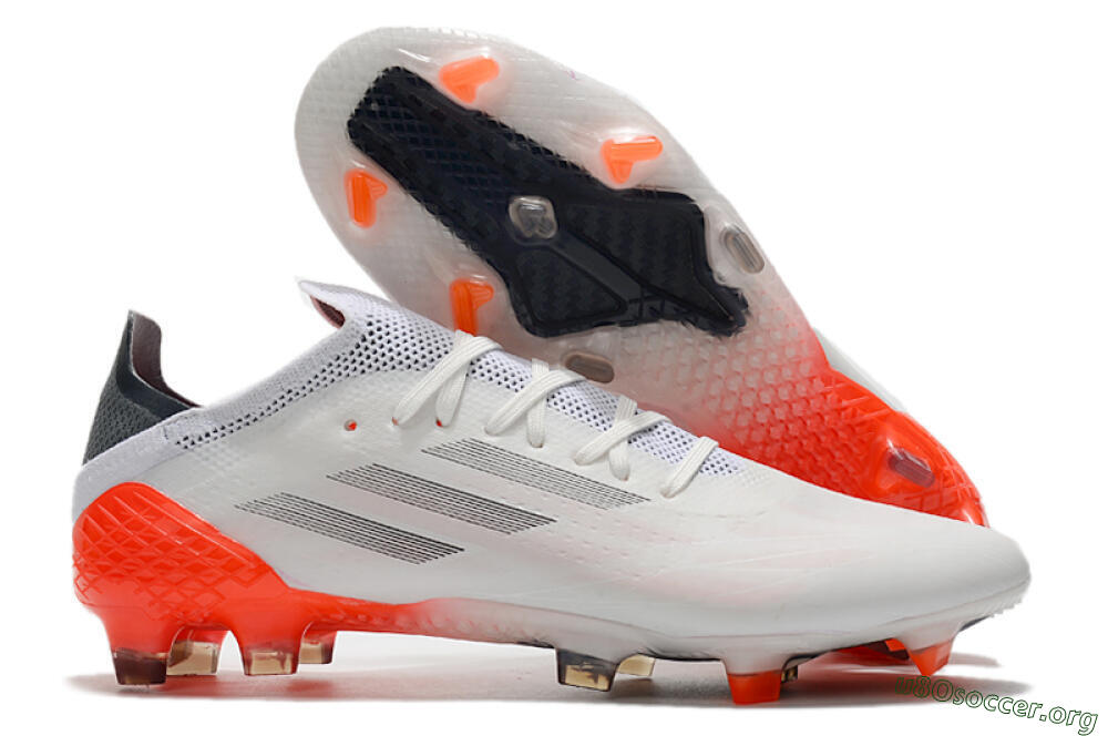 Adidas X Speedflow.1 Messi FG Football Boots - White/Black/Red 2