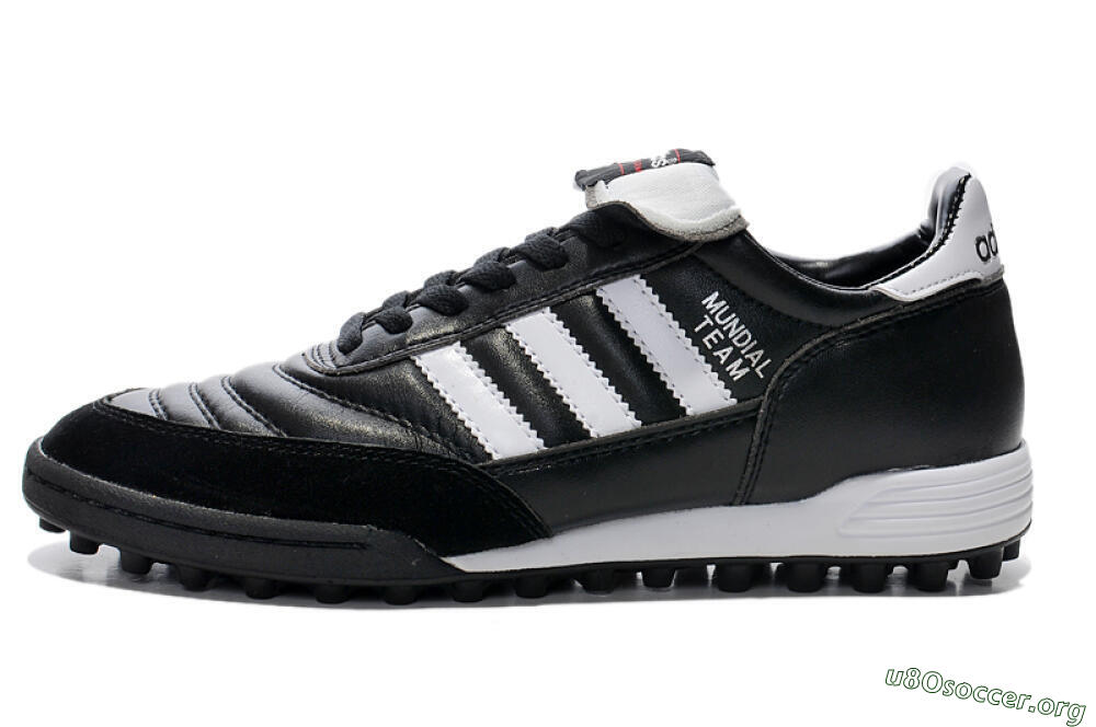 Adidas Copa Mundial Team Astro TF Football Shoes - Black/White/Red 3