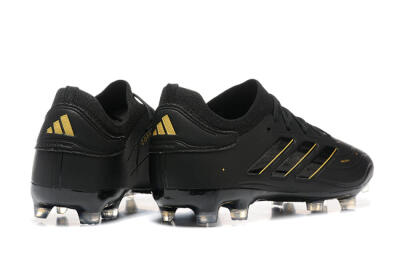 Adidas Copa Pure 2+ FG Football Boots - Black/Gold/Blue
