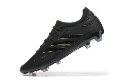 Adidas Copa Pure 2+ FG Football Boots - Black/Gold/Blue