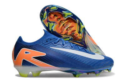Nike Air Zoom Mercurial Vapor 16 Elite FG Football Boots - Blue/White/Orange