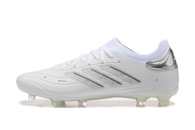 Adidas Copa Pure 2+ FG Football Boots - White/Silver/Black