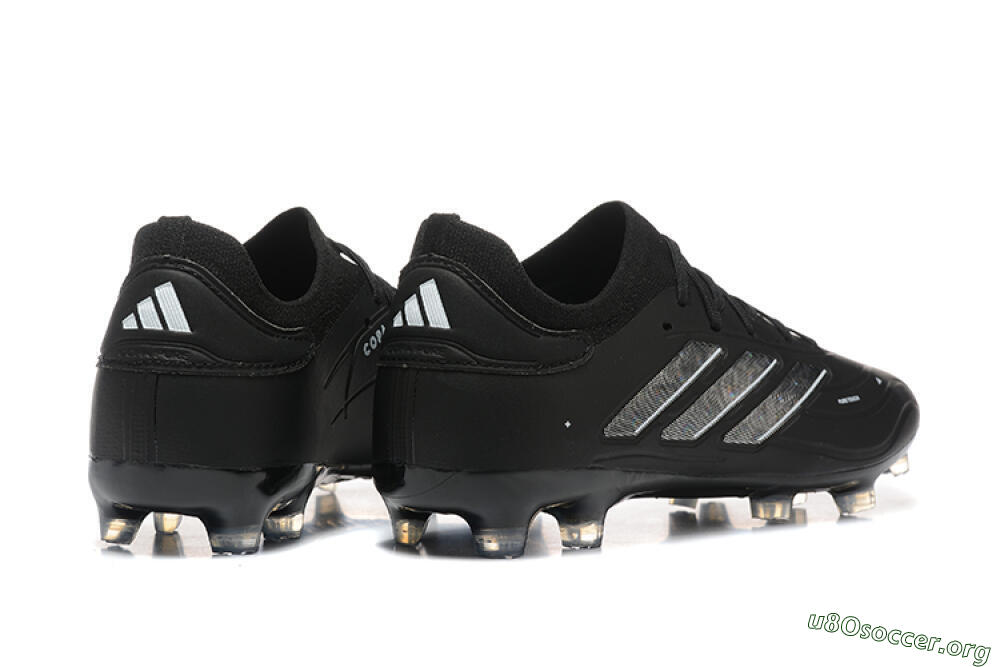 Adidas Copa Pure 2+ FG Football Boots - Black/Silver/Blue 9