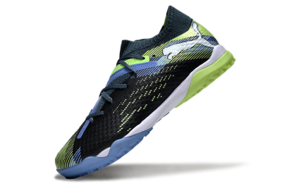Puma Future Ultimate TF Football Shoes - Black/Yellow/Blue
