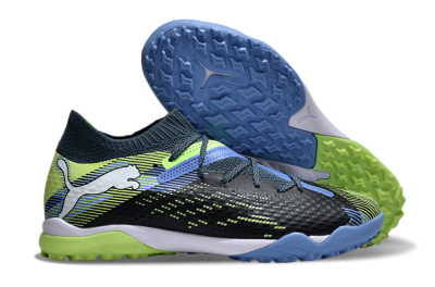 Puma Future Ultimate TF Football Shoes - Black/Yellow/Blue