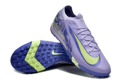 Nike Air Zoom Mercurial Vapor 16 Elite TF Football Shoes - Purple/Yellow/White