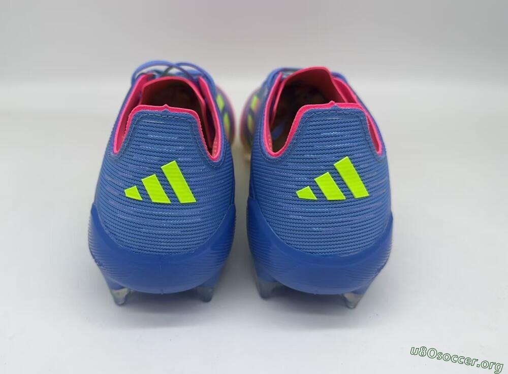 Adidas F50 Elite TF Football Shoes - Blue/Pink/Yellow