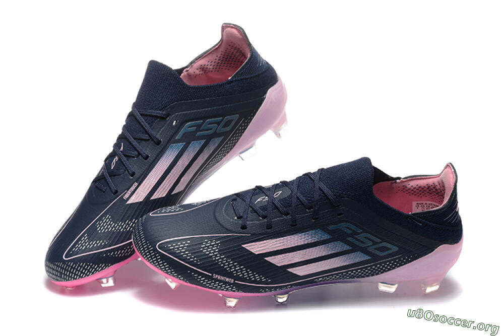 Adidas F50 Elite FG Football Boots - Blue/Pink/Purple 0