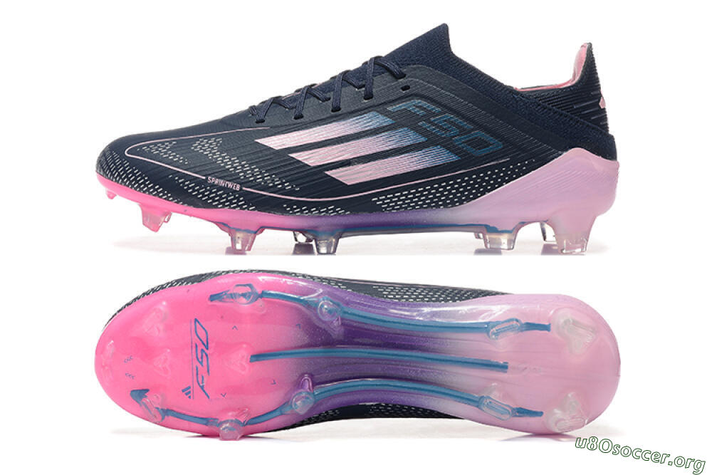 Adidas F50 Elite FG Football Boots - Blue/Pink/Purple 1