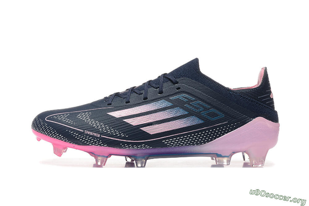 Adidas F50 Elite FG Football Boots - Blue/Pink/Purple 3
