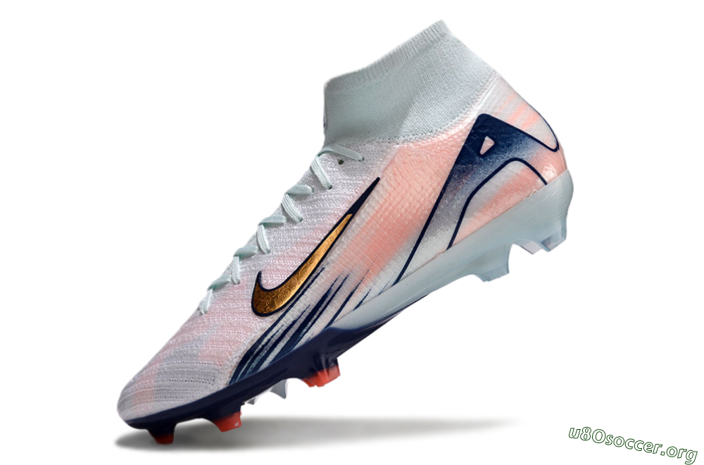 Nike Air Zoom Mercurial Superfly 10 Elite FG Football Boots - Jade/Pink/Gold 6
