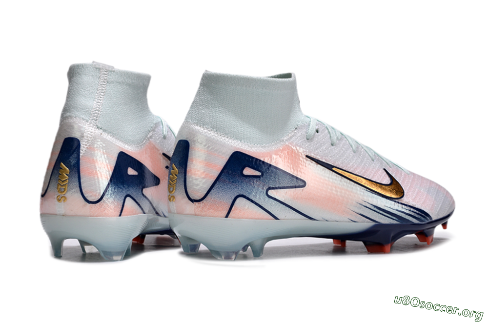 Nike Air Zoom Mercurial Superfly 10 Elite FG Football Boots - Jade/Pink/Gold 7