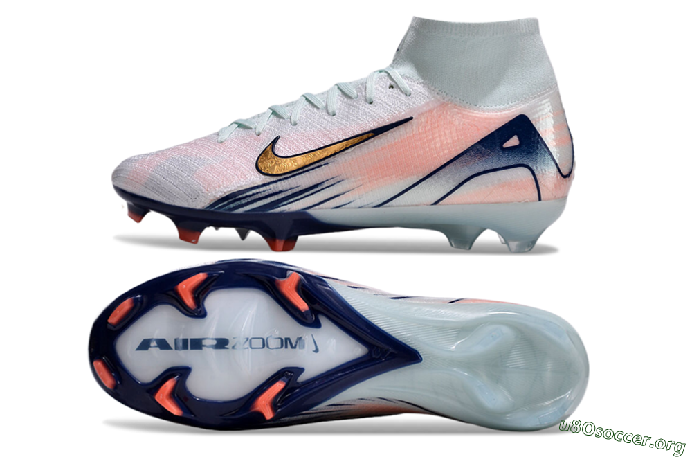 Nike Air Zoom Mercurial Superfly 10 Elite FG Football Boots - Jade/Pink/Gold 1