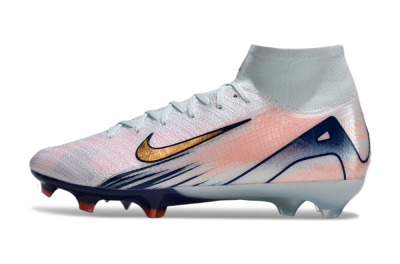 Nike Air Zoom Mercurial Superfly 10 Elite FG Football Boots - Jade/Pink/Gold