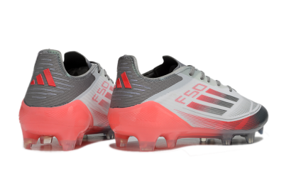 Adidas F50 Elite FG Football Boots - White/Silver/Red