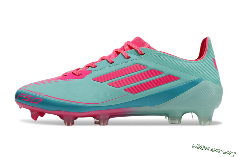 Adidas F50 Elite FG Football Boots - Jade/Red/Blue 3