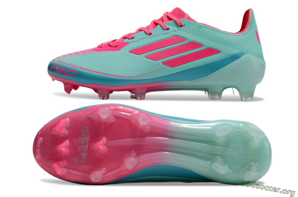 Adidas F50 Elite FG Football Boots - Jade/Red/Blue 1