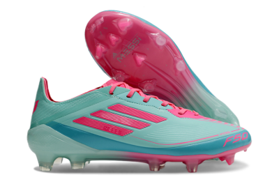 Adidas F50 Elite FG Football Boots - Jade/Red/Blue