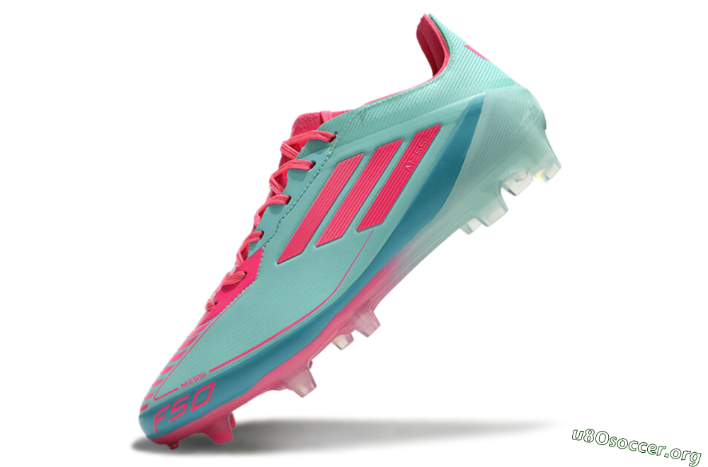 Adidas F50 Elite FG Football Boots - Jade/Red/Blue 5