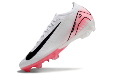 Nike Air Zoom Mercurial Vapor 16 Elite FG Football Boots - White/Black/Pink
