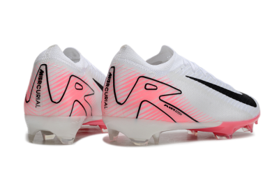 Nike Air Zoom Mercurial Vapor 16 Elite FG Football Boots - White/Black/Pink