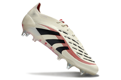 Adidas Predator 25 Elite SG Football Boots - White/Black/Red
