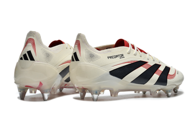 Adidas Predator 25 Elite SG Football Boots - White/Black/Red