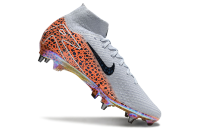 Nike Air Zoom Mercurial Superfly 10 Elite SG Football Boots - Grey/Black/Leopard