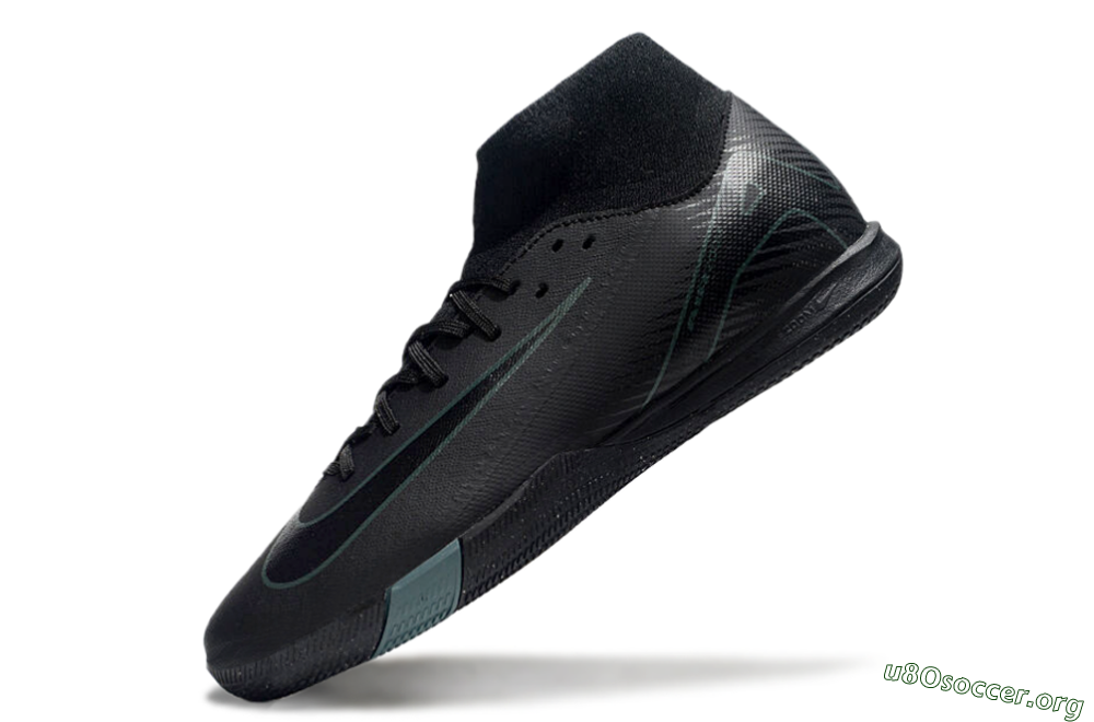 Nike Air Zoom Mercurial Superfly 10 Academy IC Football Shoes - Black/Green 5