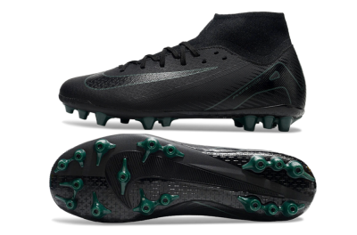 Nike Air Zoom Mercurial Superfly 10 Academy AG Football Boots - Black/Green