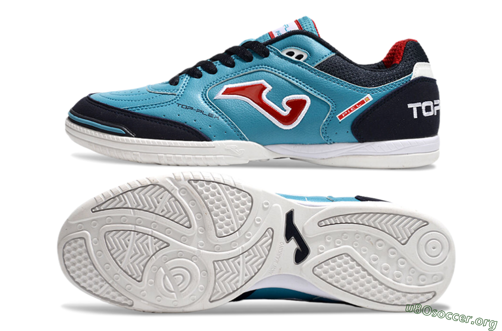 Joma Top Flex IC Football Shoes - Blue/Red/Black 1