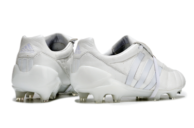 Adidas Predator Mutator Mania Tormentor Tongue FG Football Boots - Silver/White
