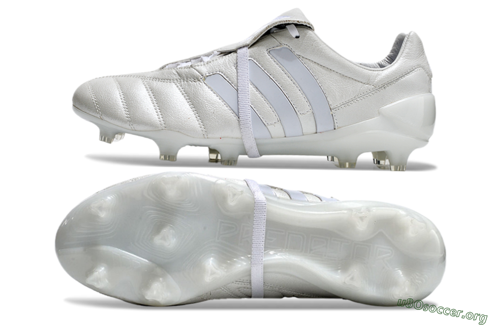 Adidas Predator Mutator Mania Tormentor Tongue FG Football Boots - Silver/White 1