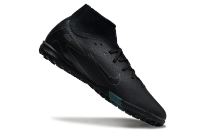 Nike Air Zoom Mercurial Superfly 10 Elite TF Football Shoes - Black/Green/Silver