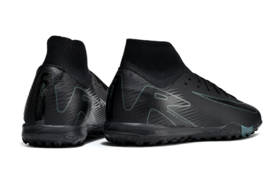 Nike Air Zoom Mercurial Superfly 10 Elite TF Football Shoes - Black/Green/Silver