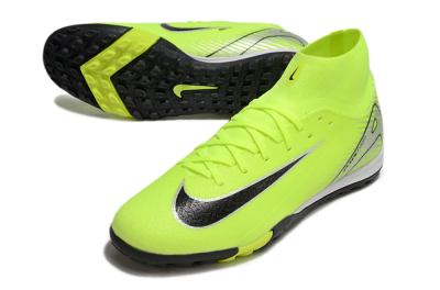 Nike Air Zoom Mercurial Superfly 10 Elite TF Football Shoes - Yellow/Black/Silver