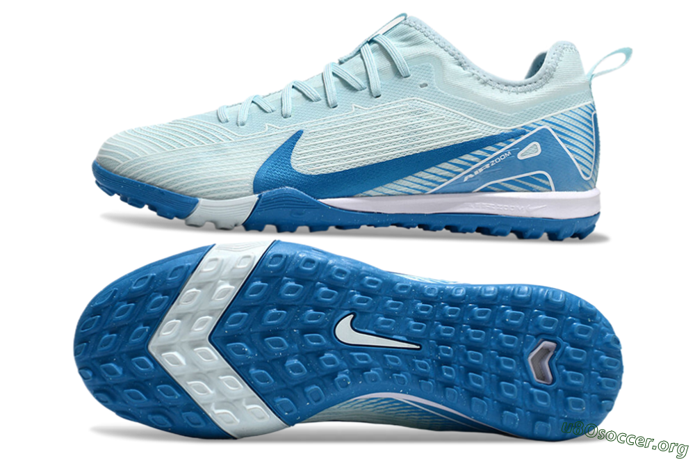 Nike Air Zoom Mercurial Vapor 16 Pro TF Football Shoes - Jade/Blue/White 1
