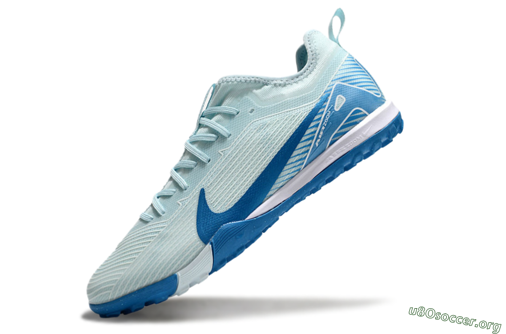 Nike Air Zoom Mercurial Vapor 16 Pro TF Football Shoes - Jade/Blue/White 5