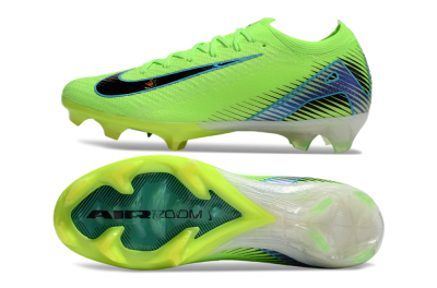 Nike Air Zoom Mercurial Vapor 16 Elite FG Football Boots - Yellow/Black/Blue
