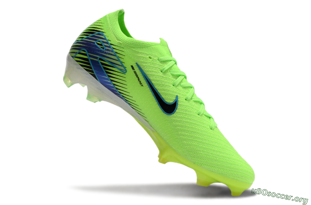 Nike Air Zoom Mercurial Vapor 16 Elite FG Football Boots - Yellow/Black/Blue 4