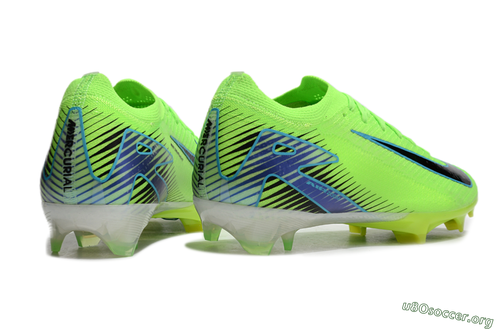 Nike Air Zoom Mercurial Vapor 16 Elite FG Football Boots - Yellow/Black/Blue 6
