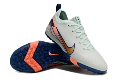 Nike Air Zoom Mercurial Vapor 16 Pro TF Football Shoes - Jade/Gold/Pink