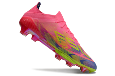 Adidas F50 Elite Lightstrike Pro FG Football Boots - Pink/Blue/Yellow