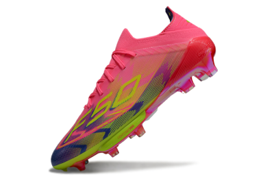 Adidas F50 Elite Lightstrike Pro FG Football Boots - Pink/Blue/Yellow
