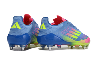 Adidas F50 Elite SG Football Boots - Blue/Pink/Yellow