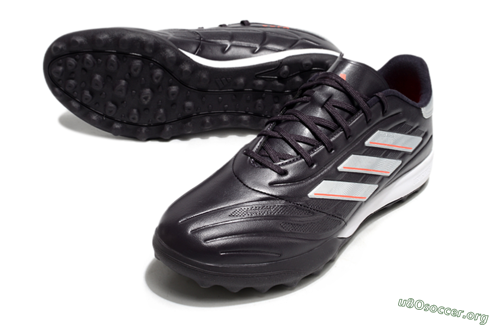Adidas Copa Pure 3 TF Football Shoes - Black/Silver/White 0