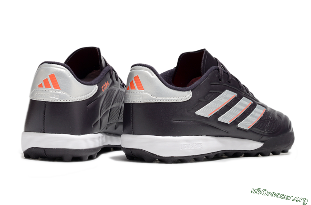 Adidas Copa Pure 3 TF Football Shoes - Black/Silver/White 6