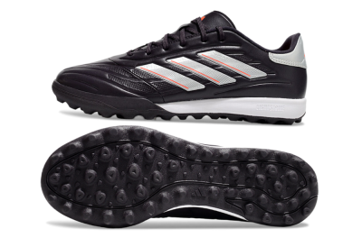 Adidas Copa Pure 3 TF Football Shoes - Black/Silver/White